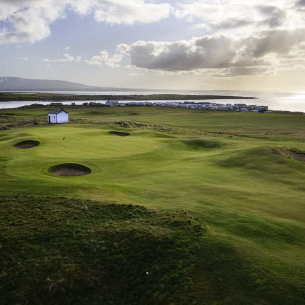 The 3rd hole at County Sligo Golf Club