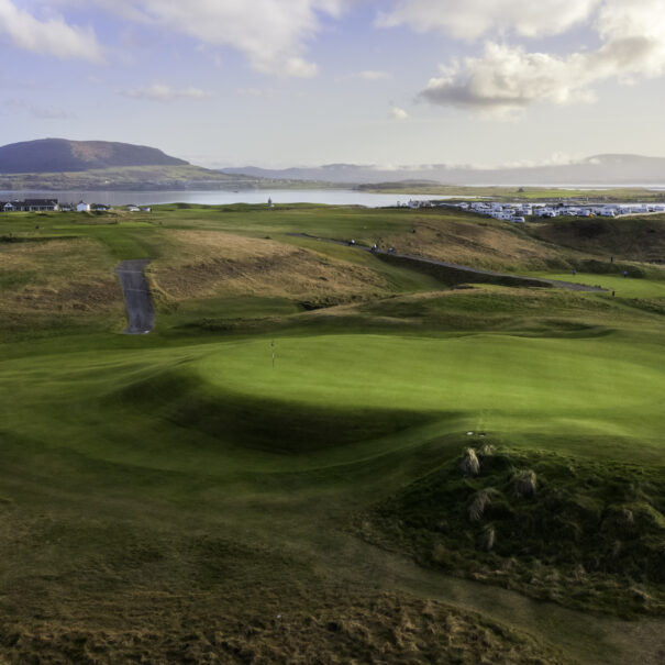 The 4th hole at County Sligo Golf Club