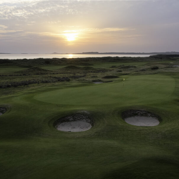 The 5th hole at County Sligo Golf Club