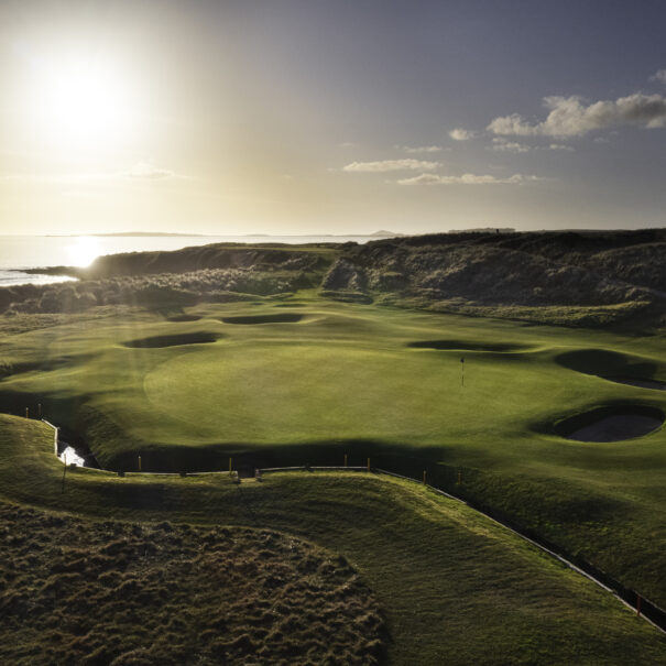 The 13th hole at County Sligo Golf Club